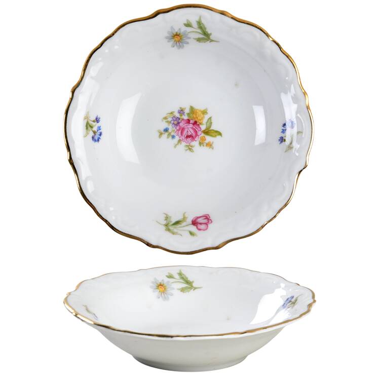 Mignon (Gray-Green Backstamp) Fruit/Dessert (Sauce) Bowl
