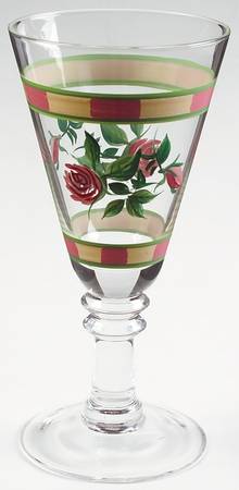 English Cottage 10 Oz Glassware Goblet