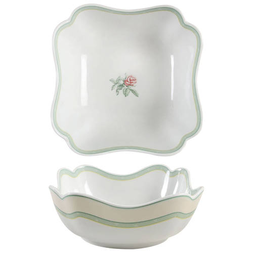 English Cottage 8" Square Vegetable Bowl