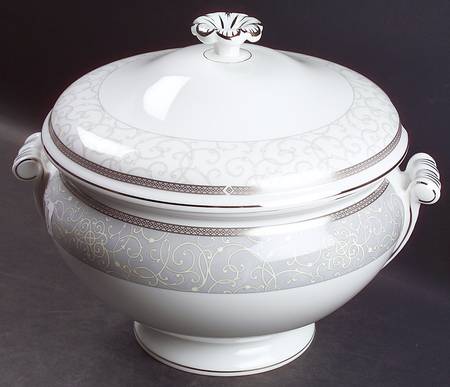 Celestial Platinum Tureen &  Lid