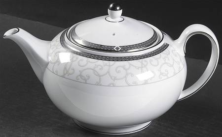 Celestial Platinum Teapot & Lid