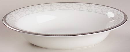 Celestial Platinum 9" Oval Vegetable Bowl