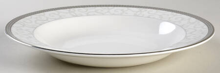 Celestial Platinum Large Rim Soup Bowl