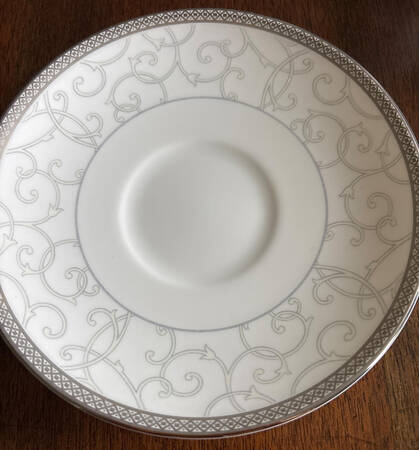Celestial Platinum Saucer