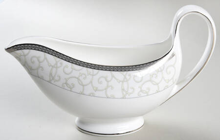 Celestial Platinum Gravy Boat