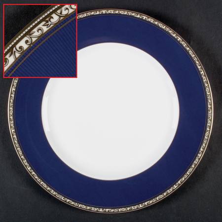 Rococo Accent Dinner Plate