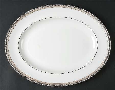 Verona 13" Oval Serving Platter