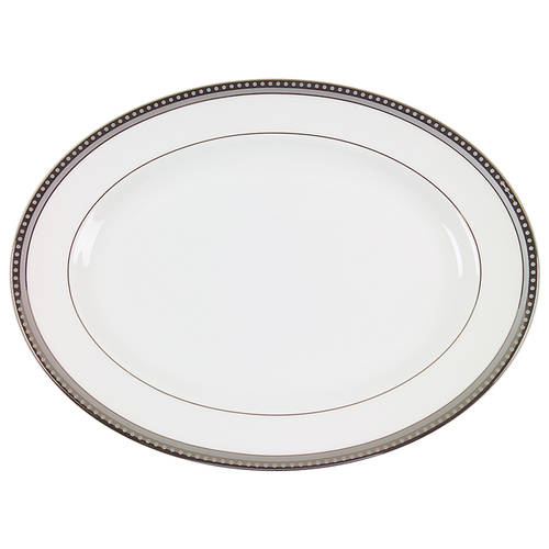 Unity Platinum 15" Oval Serving Platter