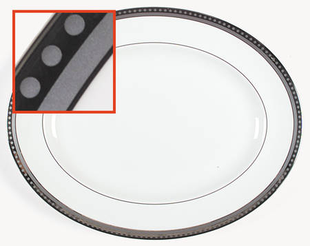 Unity Platinum 14" Oval Serving Platter