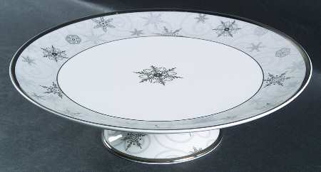 Sterling Holidays Gray Round Compote (Height X Width)