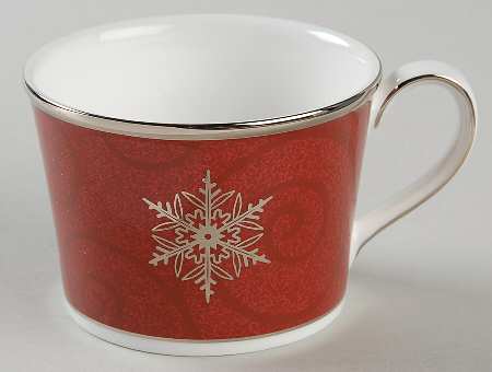 Sterling Holidays Red Flat Cup