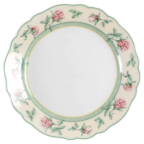 English Cottage Rose Salad Plate