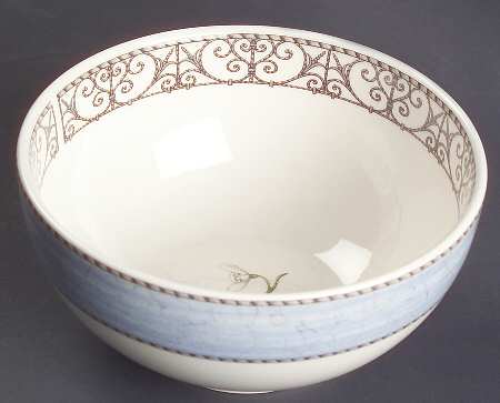 Sarah's Garden Snowdrop Individual Salad Bowl