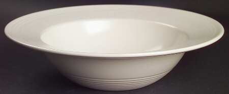 Paul Costelloe Cream Rim Cereal Bowl