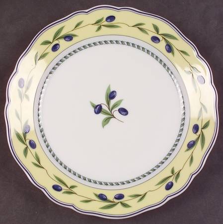 Tuscan Harvest Canape Plate