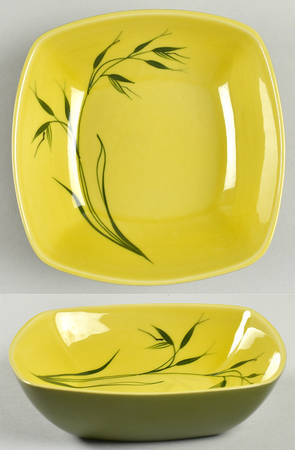 Oats (Chartreuse Background) Coupe Cereal Bowl