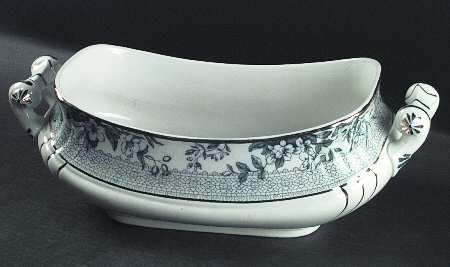 Lace Blue Tureen No Lid