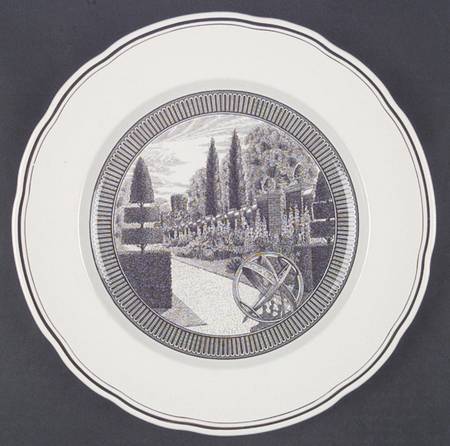 The Garden Club of America Dinner Plate