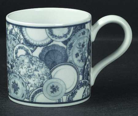 Blue Plate Collage by Wedgwood