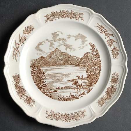 Grand Teton National Park Dinner Plate