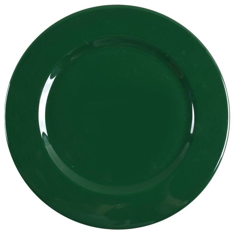 Fun Factory Hunter Green Luncheon Plate