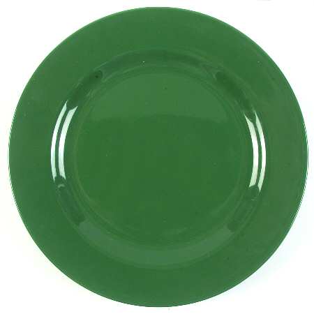 Fun Factory Hunter Green Dinner Plate