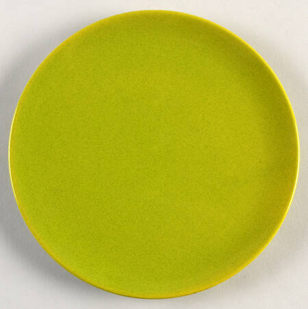 Fun Factory Apple Green (Germany) Coupe Salad/Dessert Plate