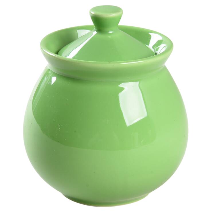 Fun Factory Apple Green (Germany) Sugar Bowl & Lid
