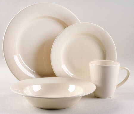 Belvedere Cream 4 Piece Place Setting