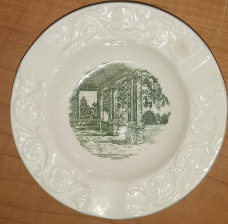 Randolph Macon Woman's College Green 4" Ashtray