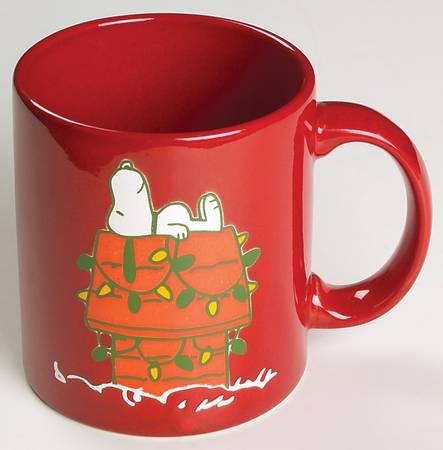 Peanuts Christmas Mug