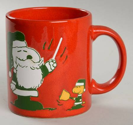 Peanuts Christmas Mug