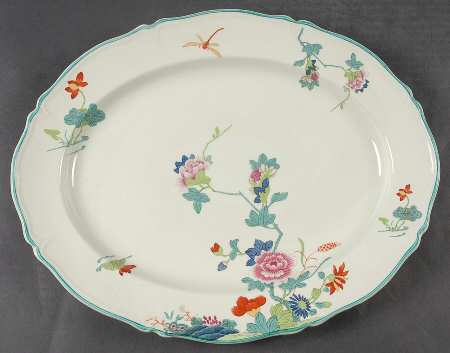 WOO69 14" Oval Serving Platter