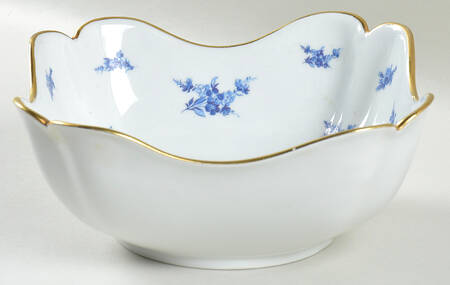 Meissen Bouquet 8" Square Vegetable Bowl
