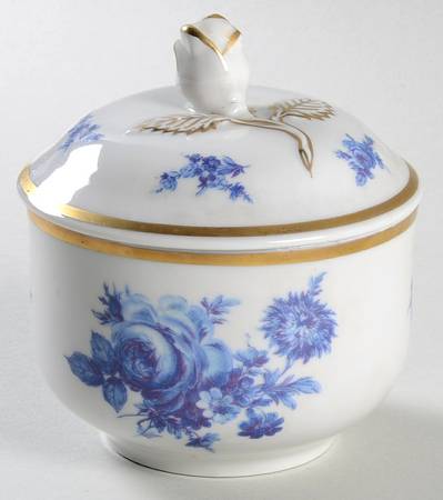 Meissen Bouquet Sugar Bowl & Lid