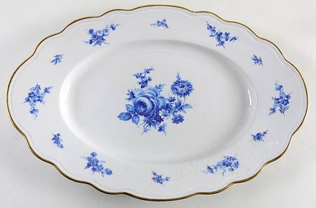 Meissen Bouquet 14" Oval Serving Platter