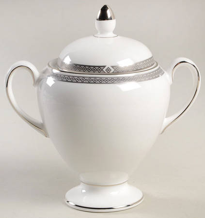 Madrid Globe Shape Sugar Bowl & Lid