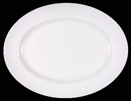 Nature 15" Oval Serving Platter