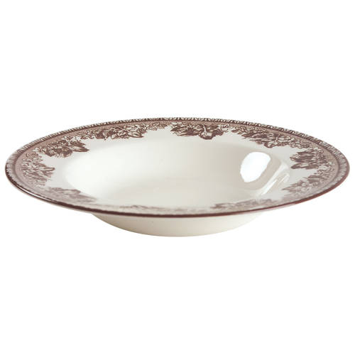 Plymouth (Brown, Williams-Sonoma) Large Rim Soup Bowl
