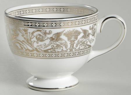 Florentine Platinum (Platinum Dragons) Footed Cup