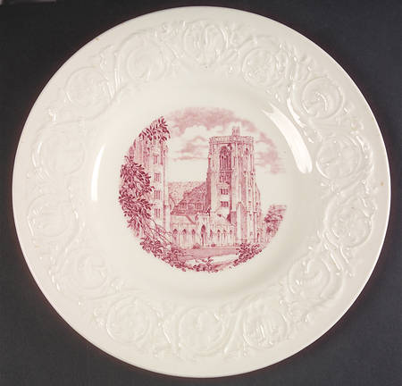 Cornell University Mulberry (Patrician) Dinner Plate