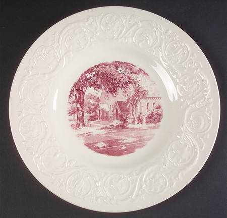 Cornell University Mulberry (Patrician) Dinner Plate