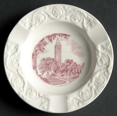 Cornell University Mulberry (Patrician) 4" Ashtray