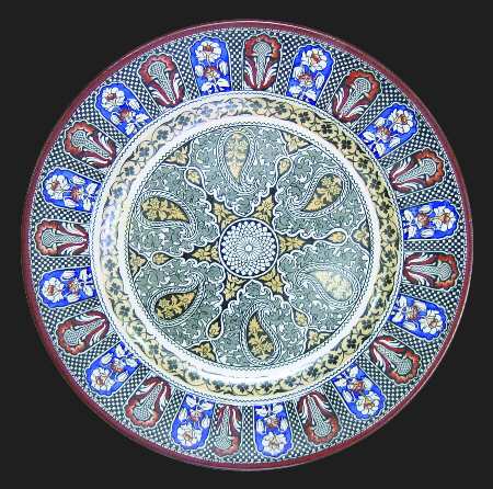 Indian (Blue, Rust, Yellow) by Wedgwood