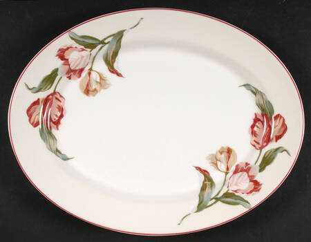 Garden Lane 14" Oval Serving Platter