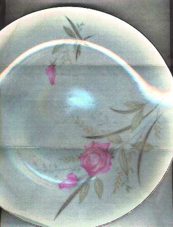 Living Rose Dinner Plate