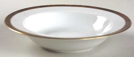 Decoys Brown Rim Soup Bowl