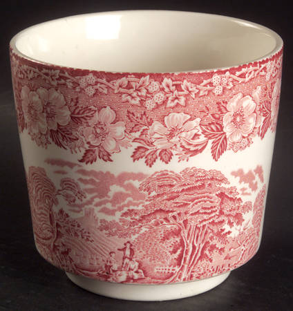 Woodland Pink (Enoch Backstamp) Small Cachepot