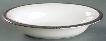 Newgrange Platinum 9" Oval Vegetable Bowl