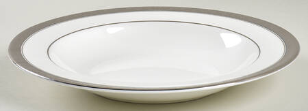 Newgrange Platinum Large Rim Soup Bowl